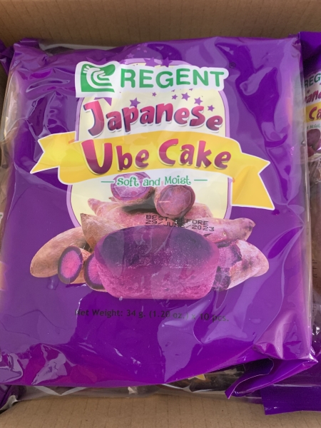 Japanese Ube Cake 10x340g
